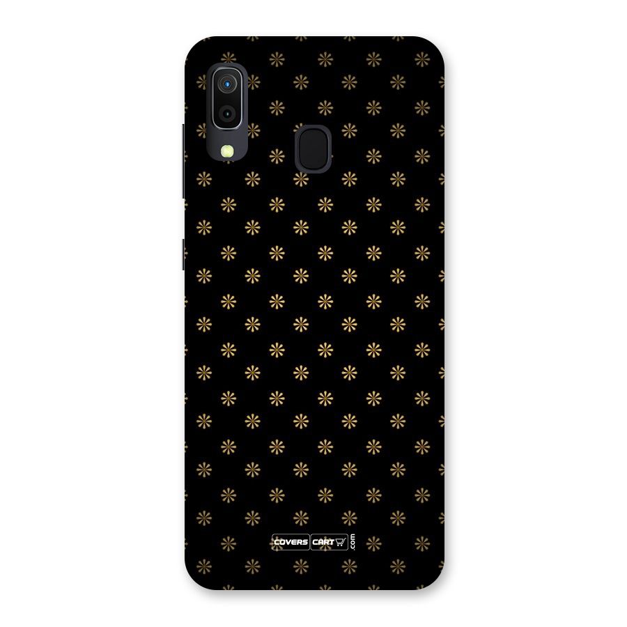 Golden Flowers Back Case for Galaxy M10s