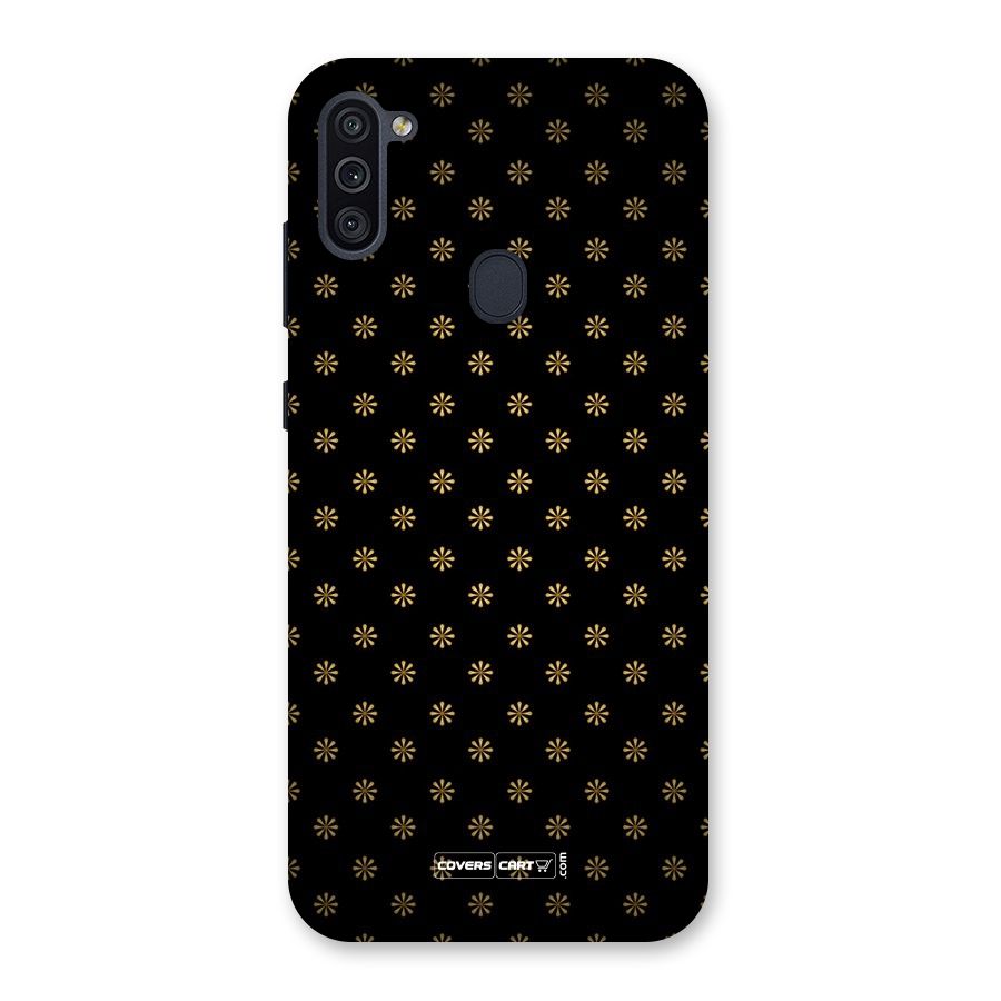 Golden Flowers Back Case for Galaxy M11