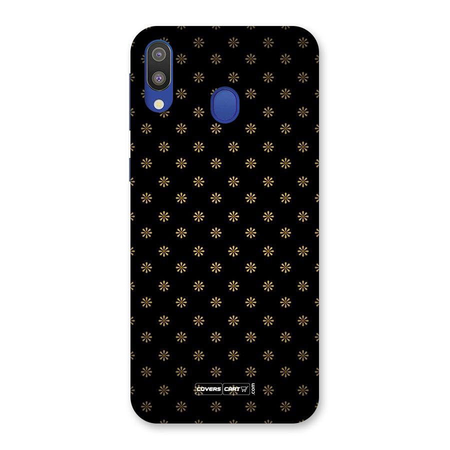Golden Flowers Back Case for Galaxy M20