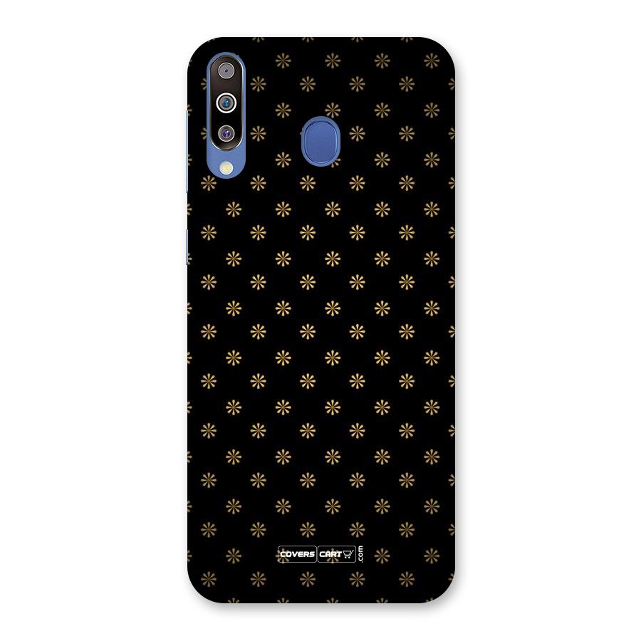 Golden Flowers Back Case for Galaxy M30