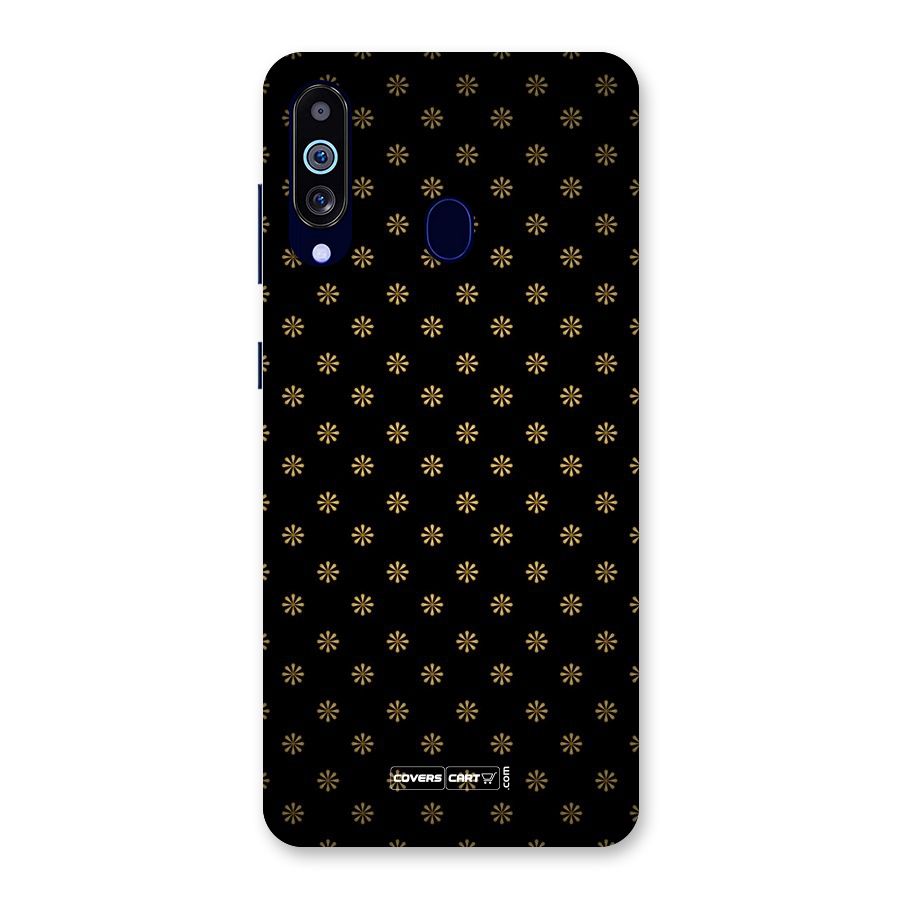 Golden Flowers Back Case for Galaxy M40