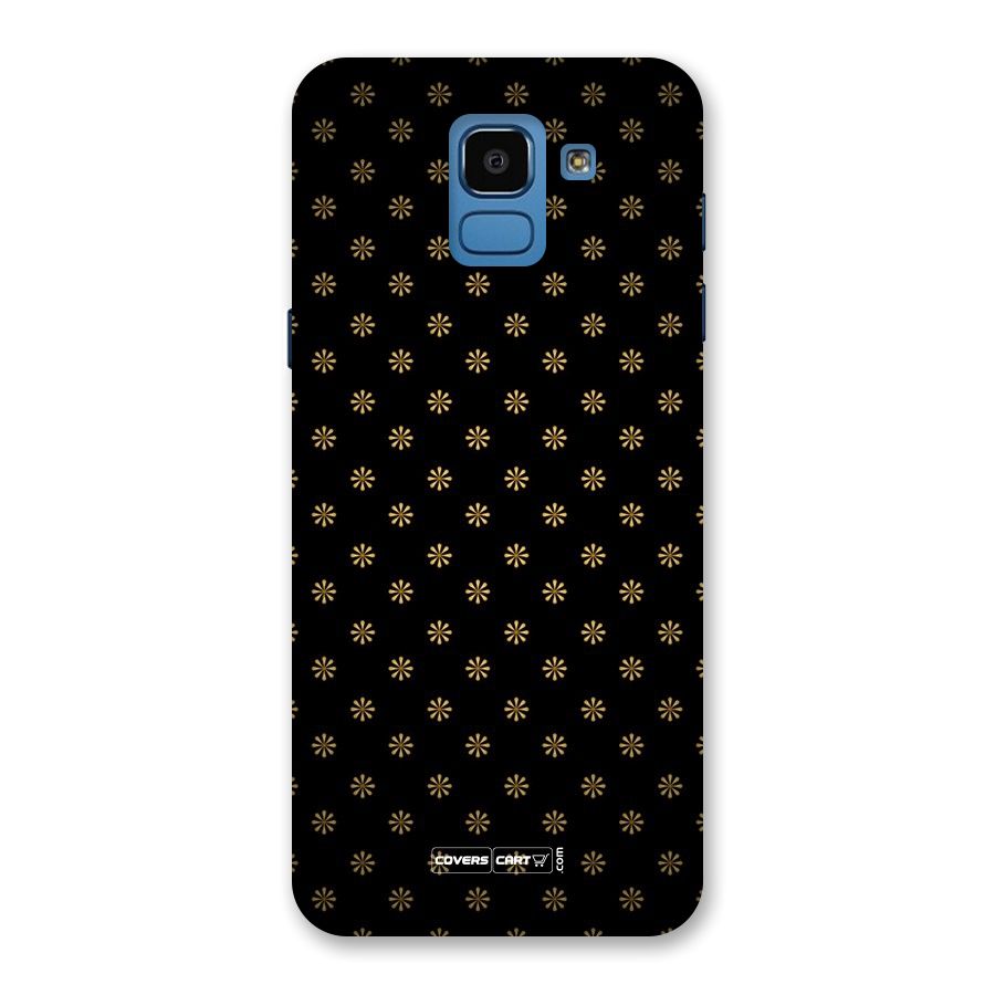 Golden Flowers Back Case for Galaxy On6