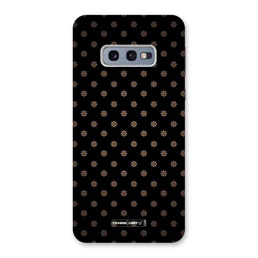 Golden Flowers Back Case for Galaxy S10e