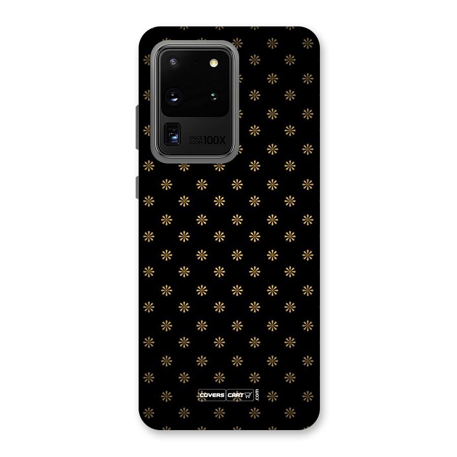Golden Flowers Back Case for Galaxy S20 Ultra