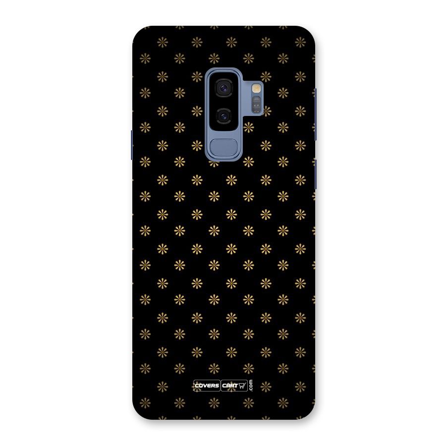 Golden Flowers Back Case for Galaxy S9 Plus