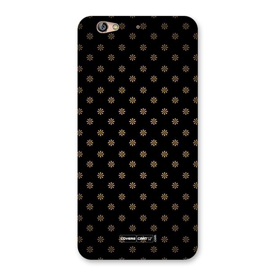 Golden Flowers Back Case for Gionee S6
