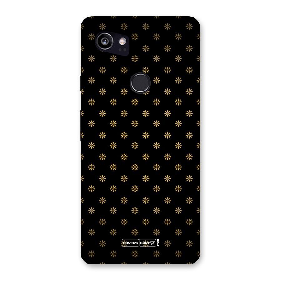 Golden Flowers Back Case for Google Pixel 2 XL