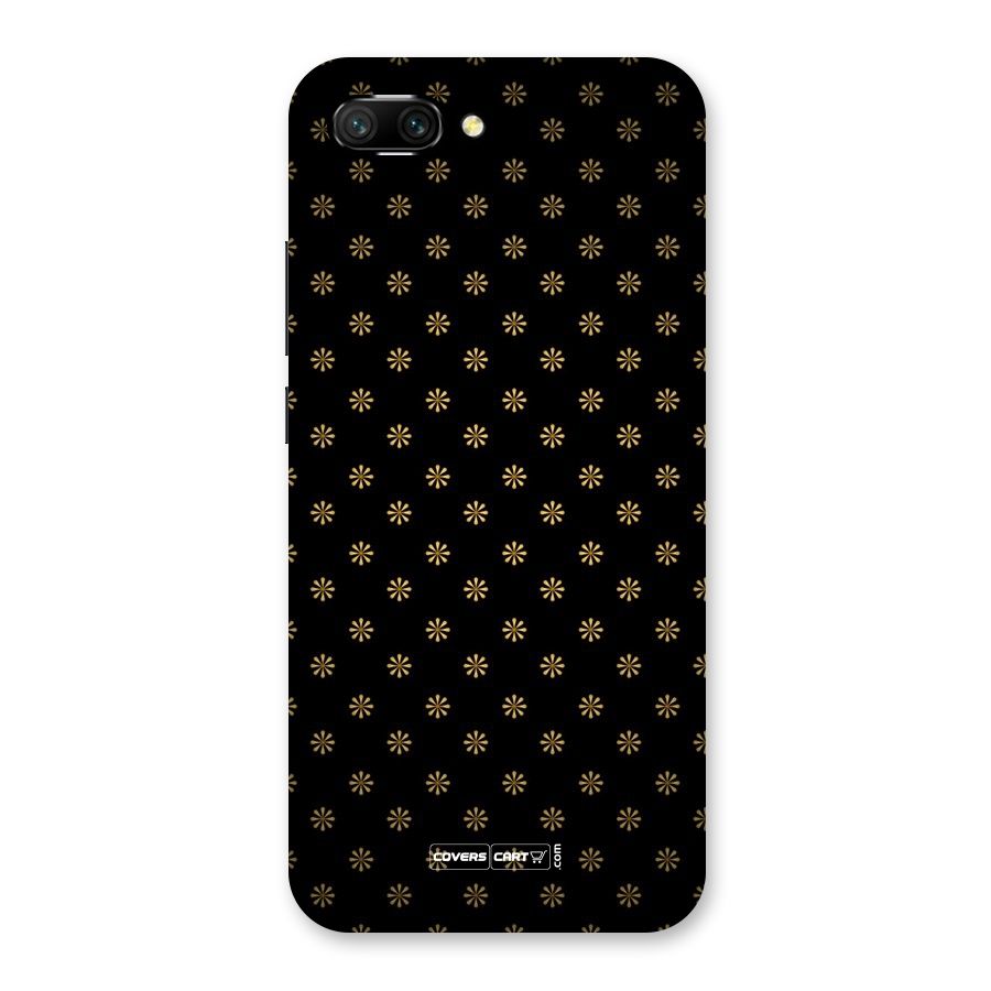 Golden Flowers Back Case for Honor 10