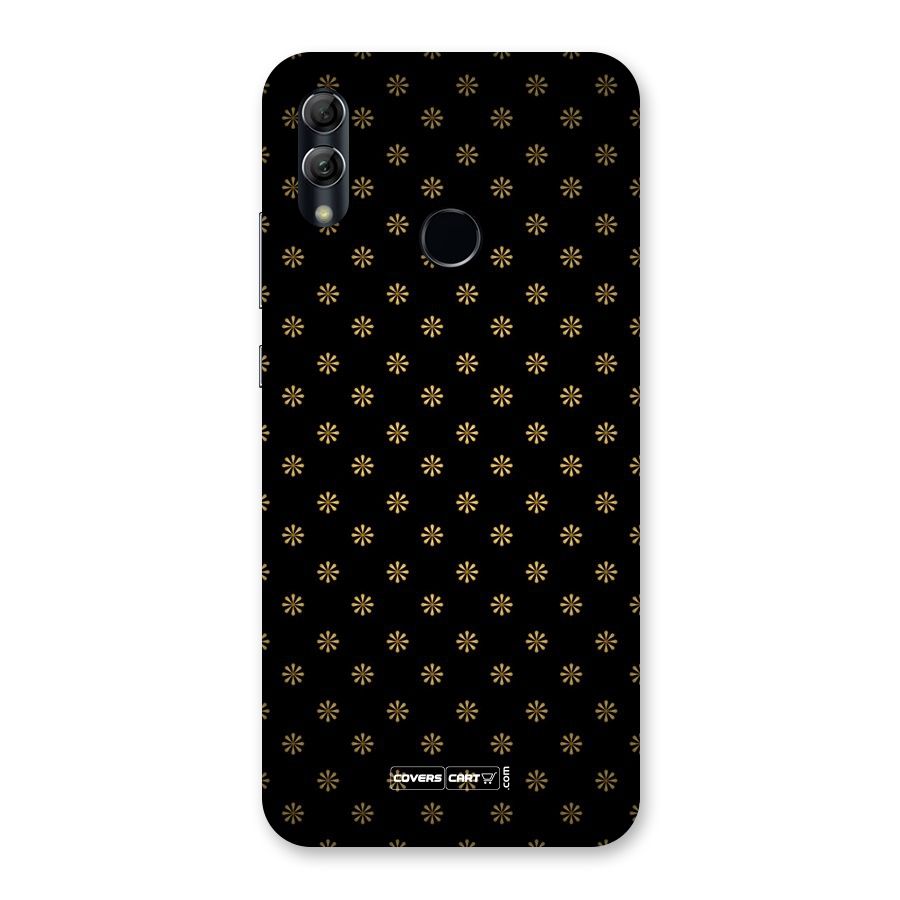 Golden Flowers Back Case for Honor 10 Lite