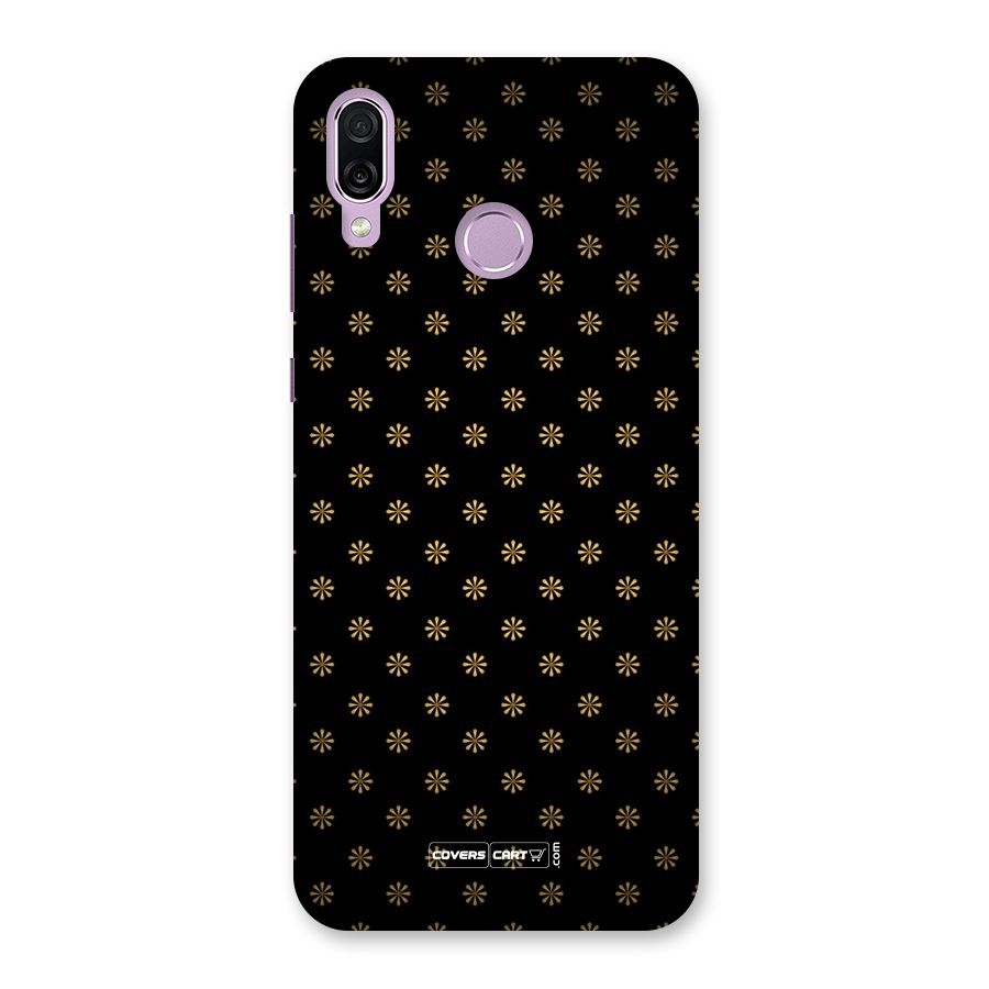 Golden Flowers Back Case for Honor Play