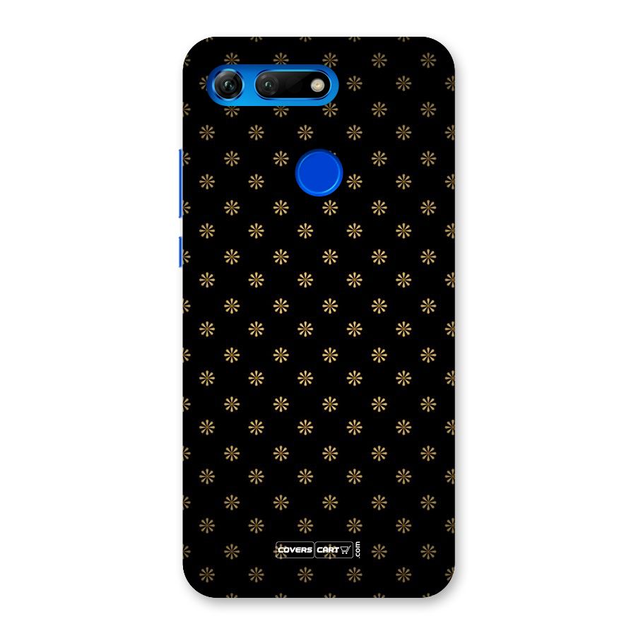 Golden Flowers Back Case for Honor View 20