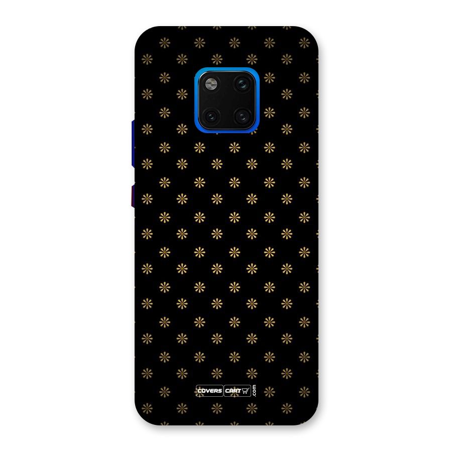 Golden Flowers Back Case for Huawei Mate 20 Pro