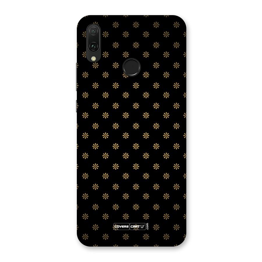 Golden Flowers Back Case for Huawei Y9 (2019)