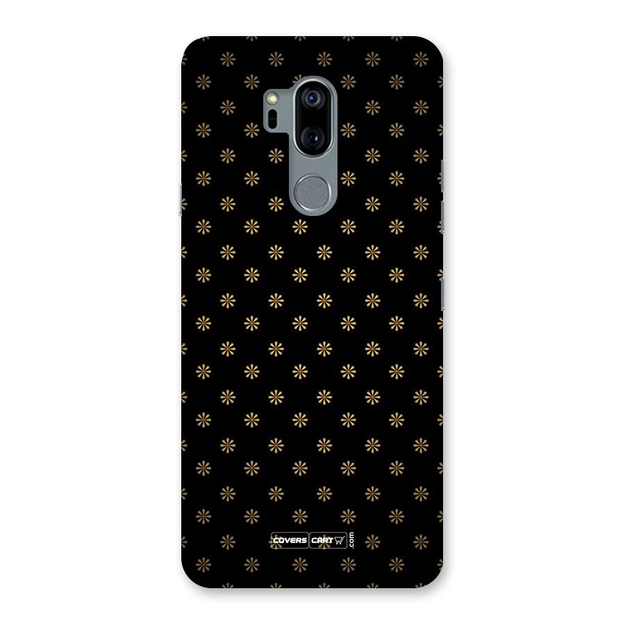 Golden Flowers Back Case for LG G7