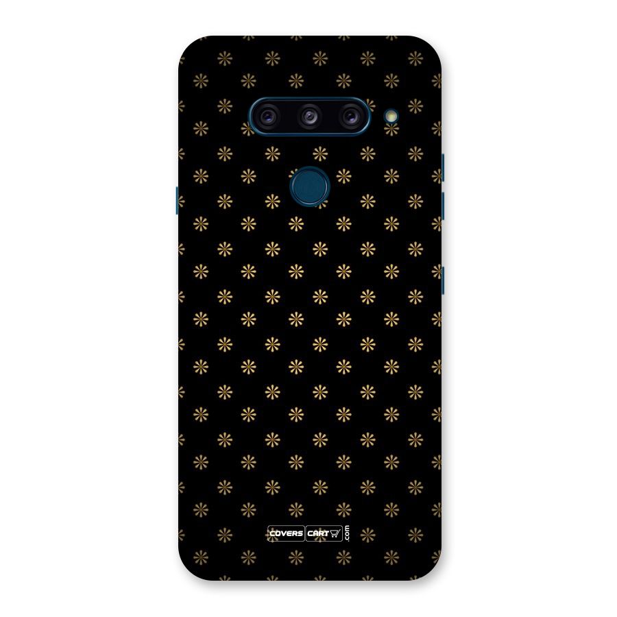 Golden Flowers Back Case for LG  V40 ThinQ