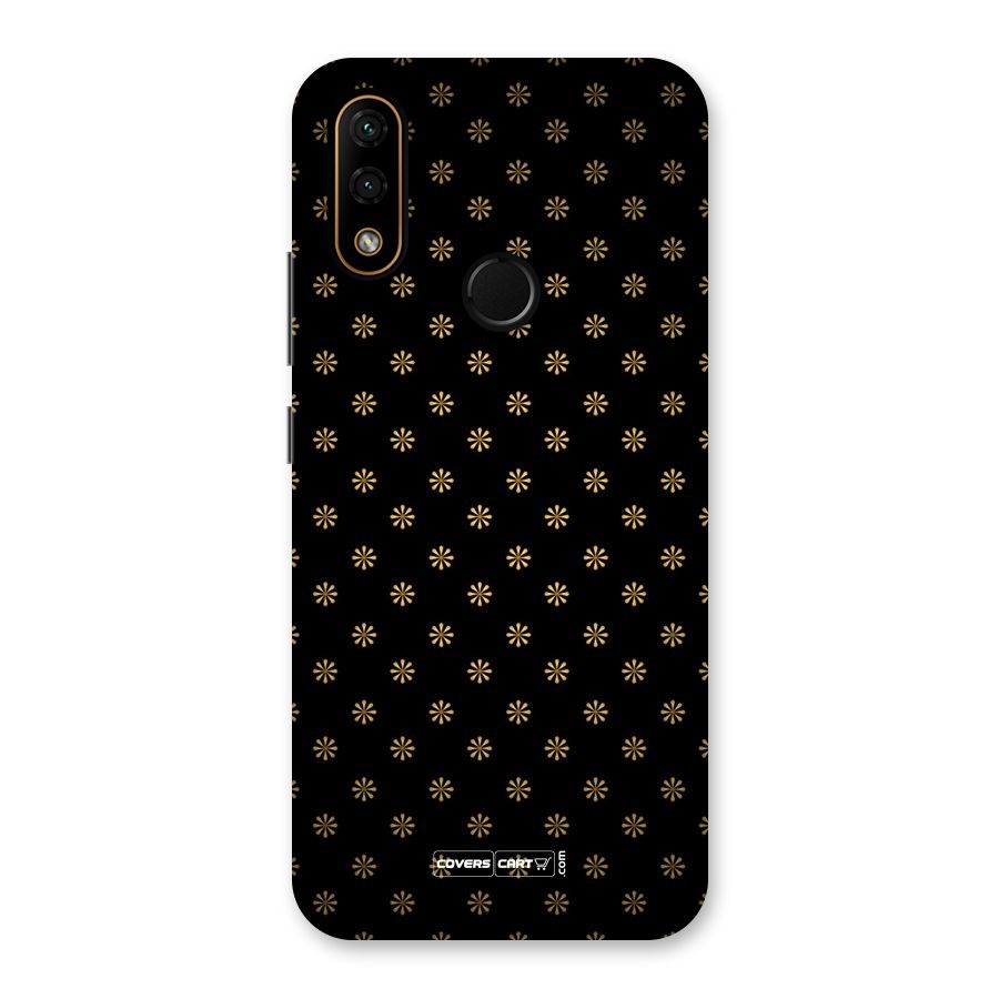 Golden Flowers Back Case for Lenovo A6 Note