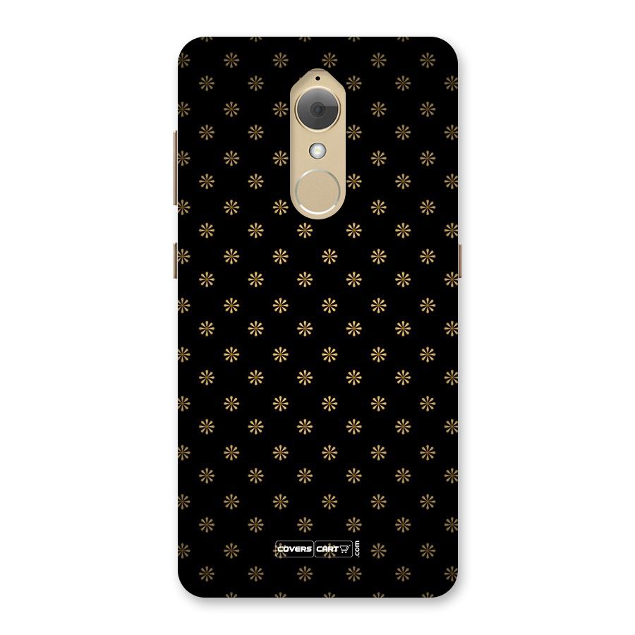 Golden Flowers Back Case for Lenovo K8