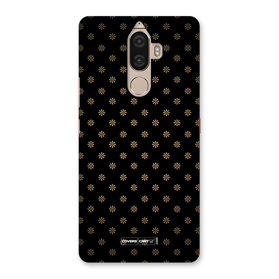 Golden Flowers Back Case for Lenovo K8 Note