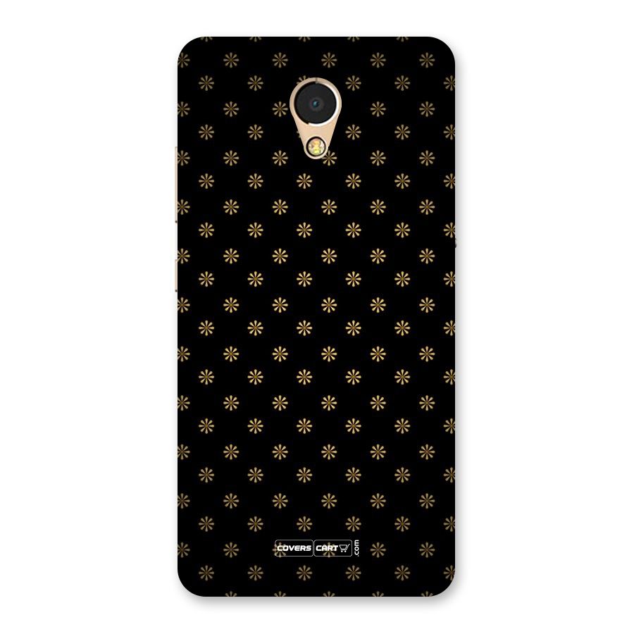 Golden Flowers Back Case for Lenovo P2