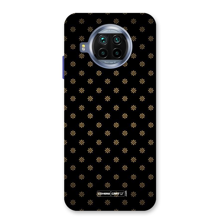 Golden Flowers Back Case for Mi 10i