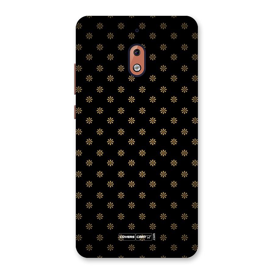 Golden Flowers Back Case for Nokia 2.1