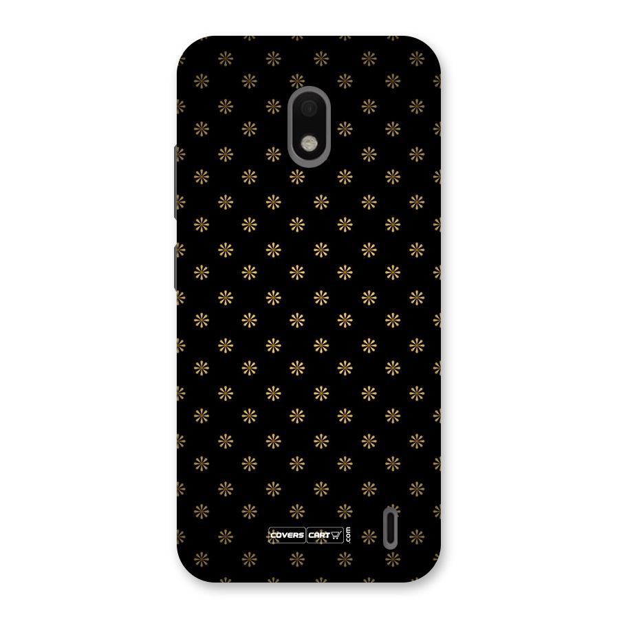 Golden Flowers Back Case for Nokia 2.2