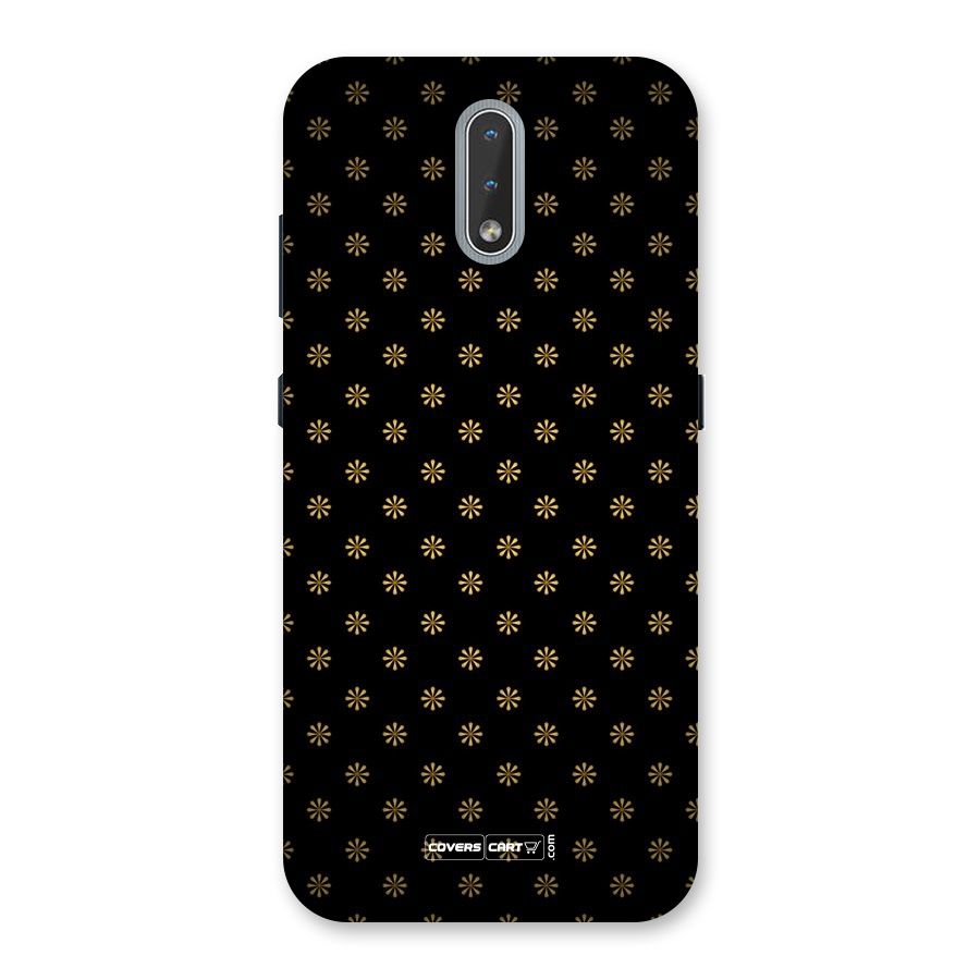 Golden Flowers Back Case for Nokia 2.3