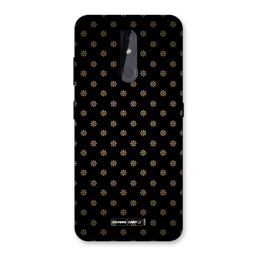 Golden Flowers Back Case for Nokia 3.2