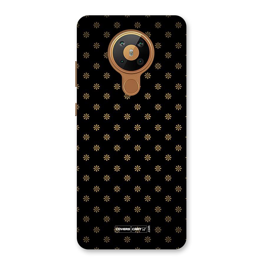 Golden Flowers Back Case for Nokia 5.3
