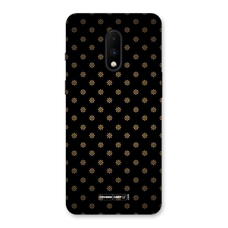 Golden Flowers Back Case for OnePlus 7