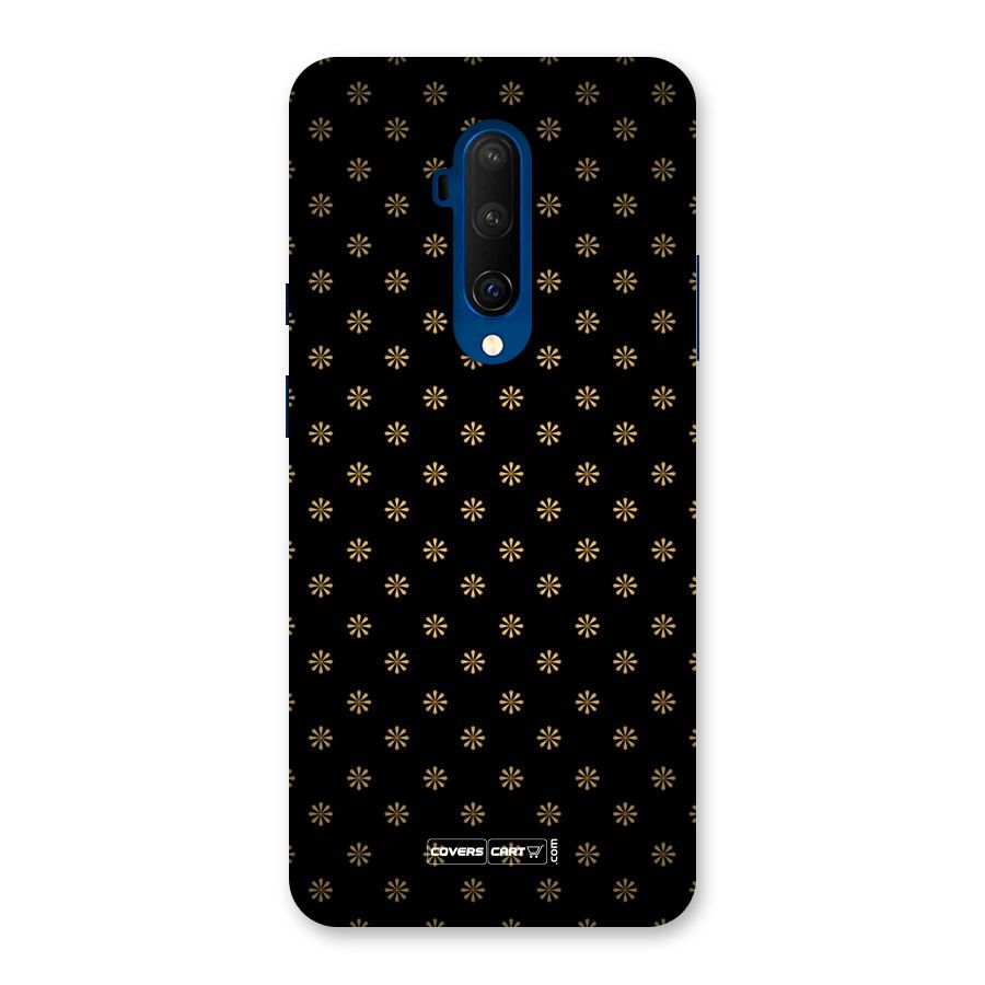 Golden Flowers Back Case for OnePlus 7T Pro
