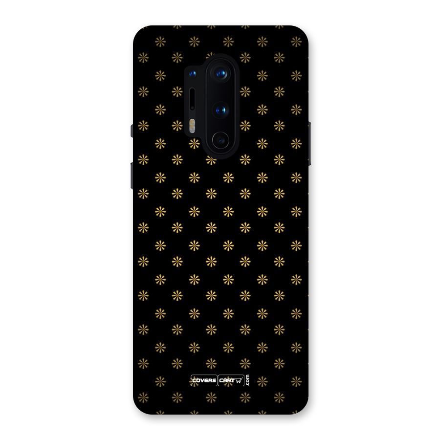 Golden Flowers Back Case for OnePlus 8 Pro