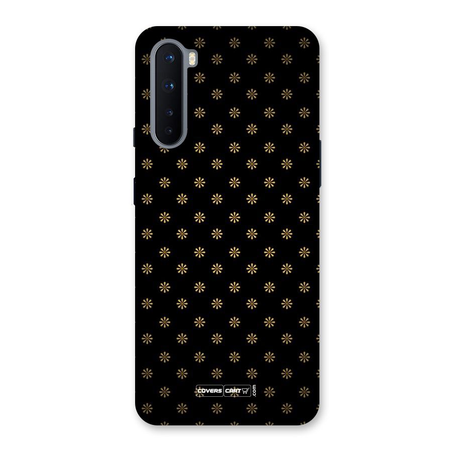 Golden Flowers Back Case for OnePlus Nord