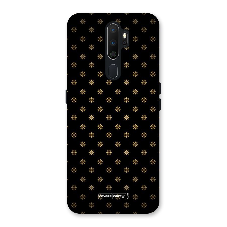 Golden Flowers Back Case for Oppo A5 (2020)