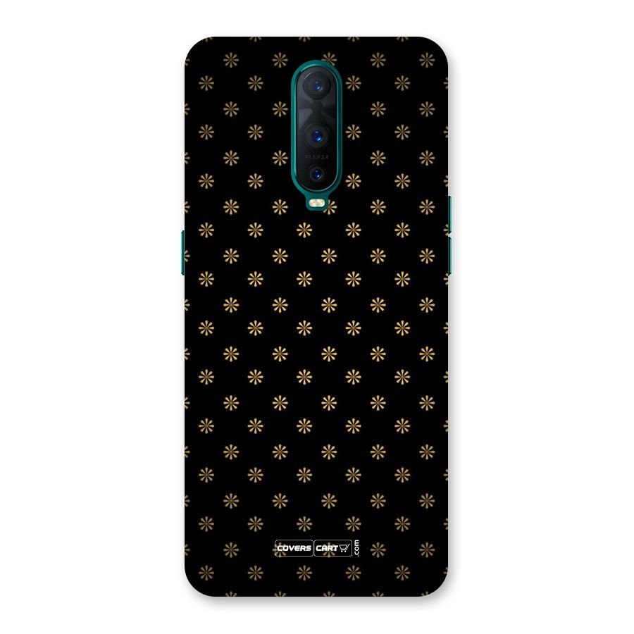 Golden Flowers Back Case for Oppo R17 Pro