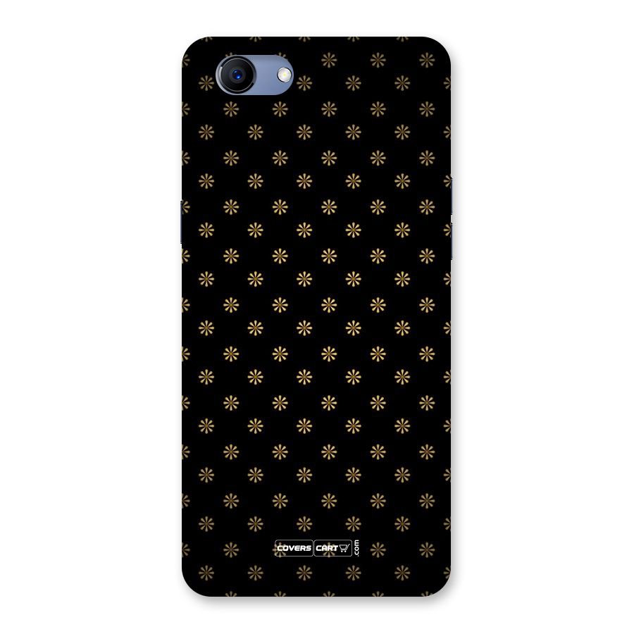 Golden Flowers Back Case for Oppo Realme 1