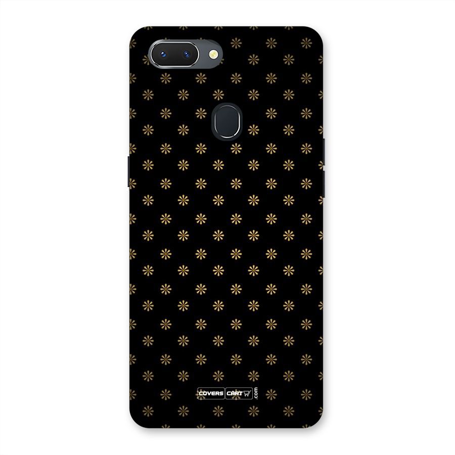 Golden Flowers Back Case for Oppo Realme 2