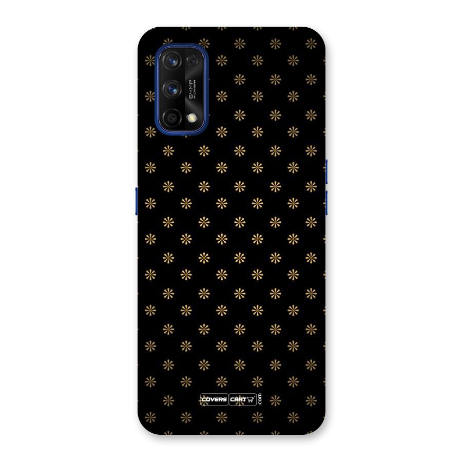 Golden Flowers Back Case for Realme 7 Pro
