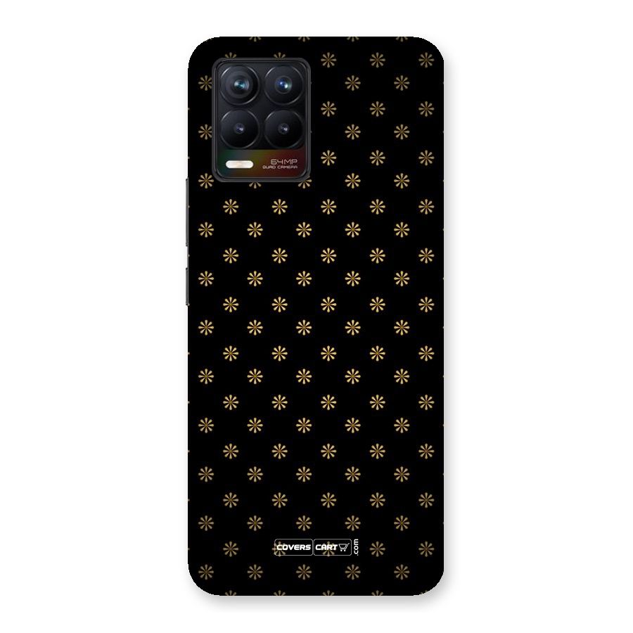 Golden Flowers Back Case for Realme 8