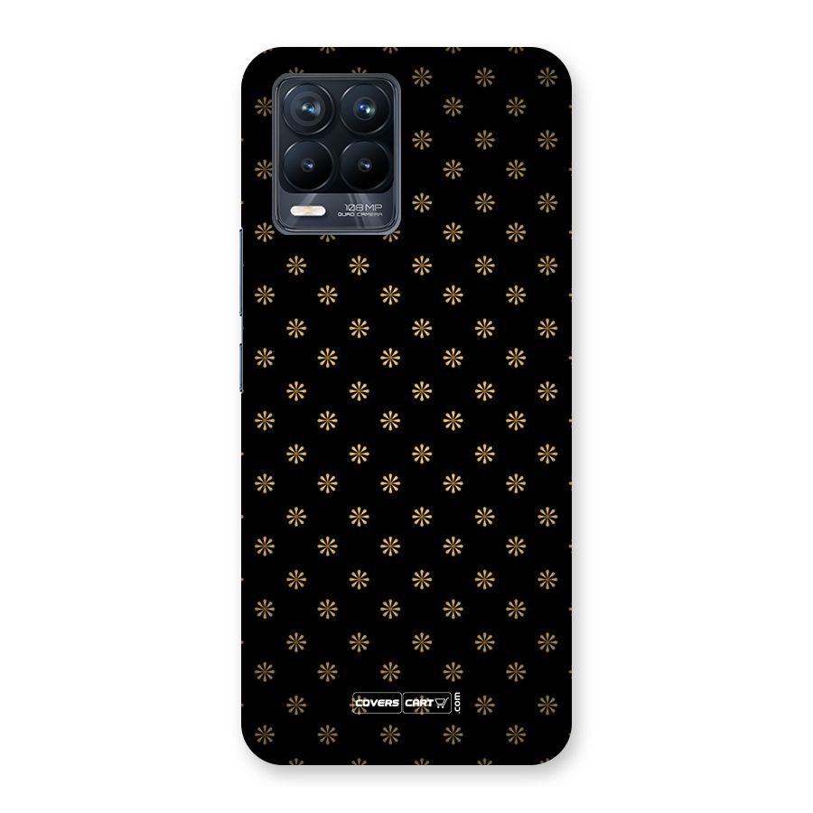 Golden Flowers Back Case for Realme 8 Pro