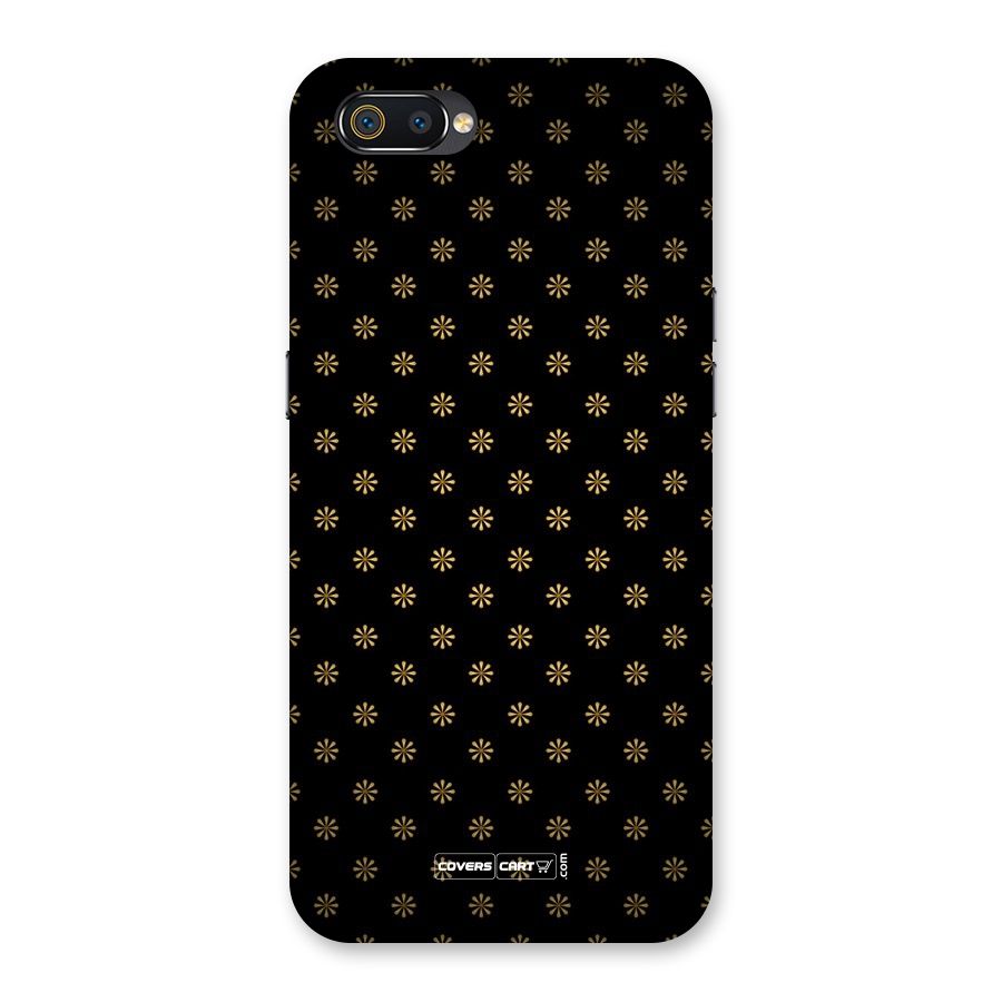 Golden Flowers Back Case for Realme C2