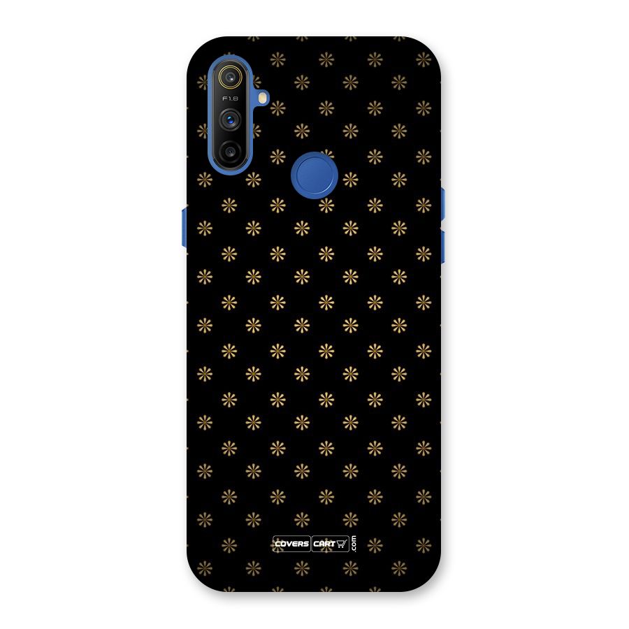 Golden Flowers Back Case for Realme Narzo 10A