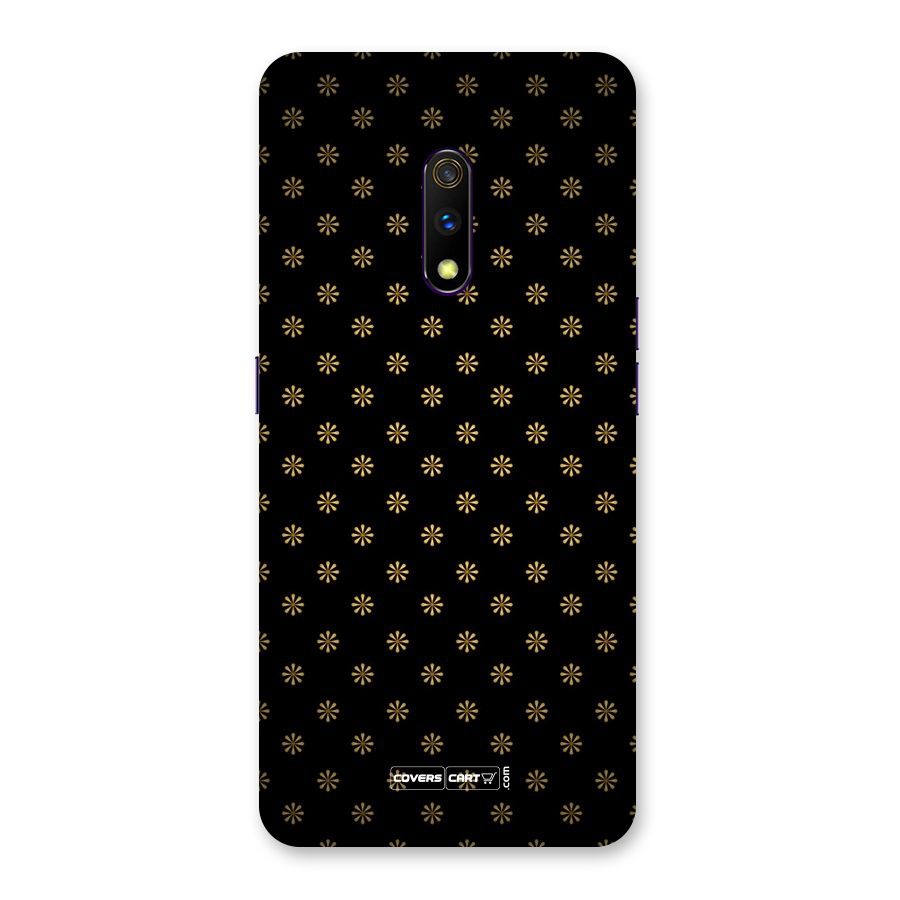 Golden Flowers Back Case for Realme X