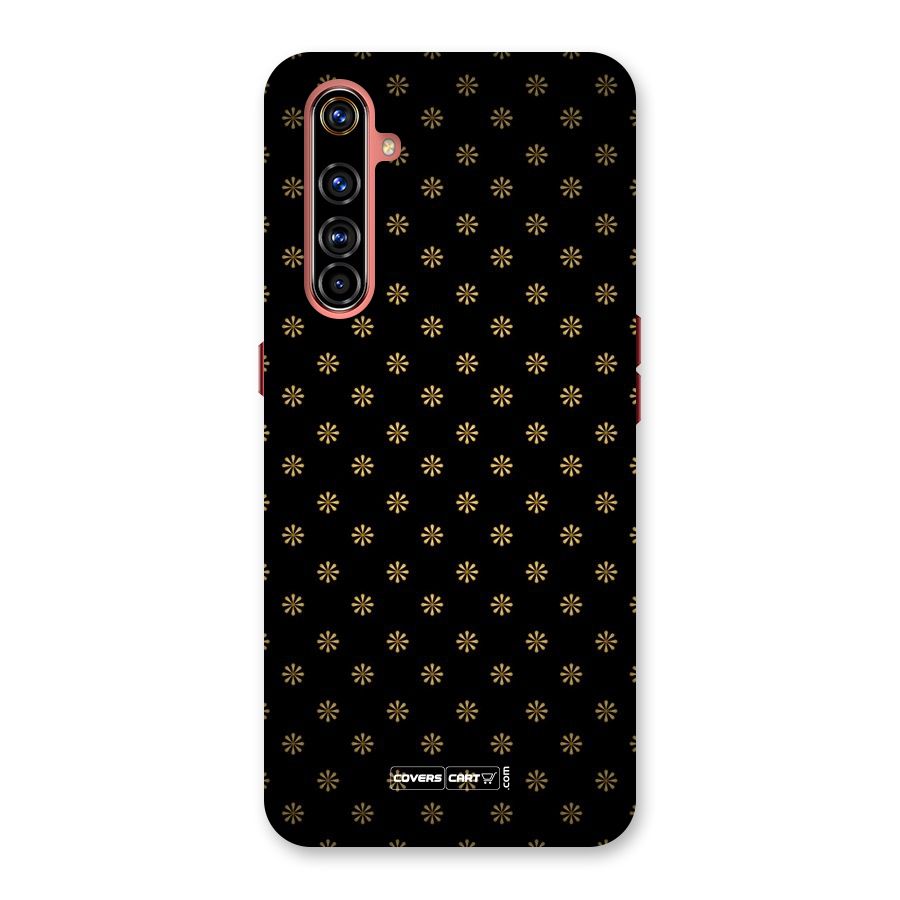 Golden Flowers Back Case for Realme X50 Pro