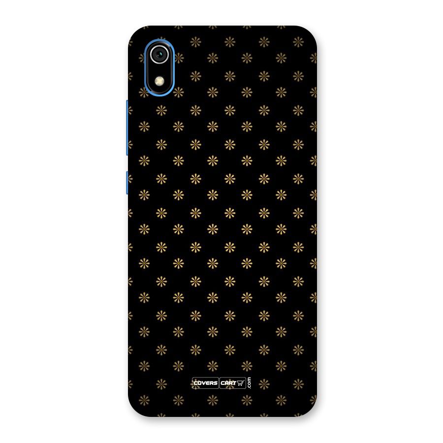 Golden Flowers Back Case for Redmi 7A