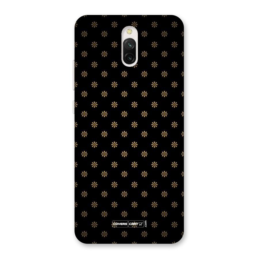 Golden Flowers Back Case for Redmi 8A Dual