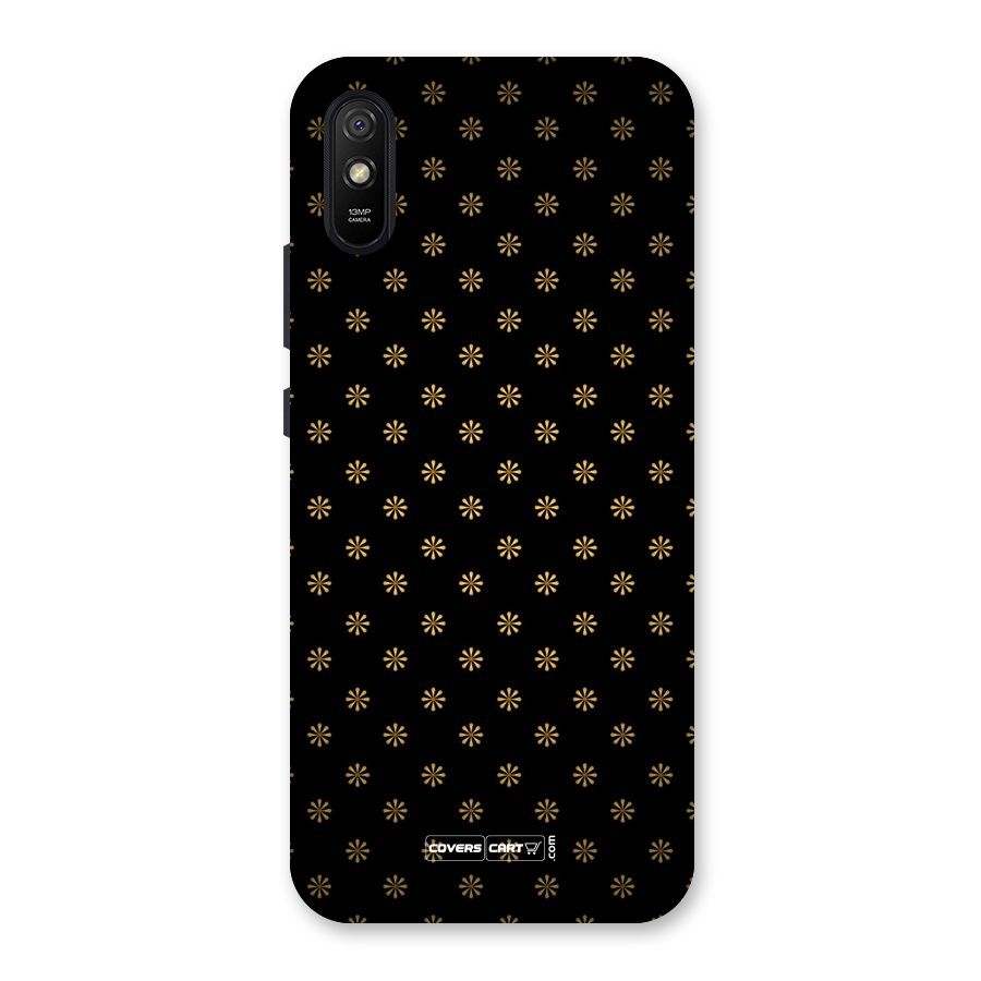 Golden Flowers Back Case for Redmi 9A