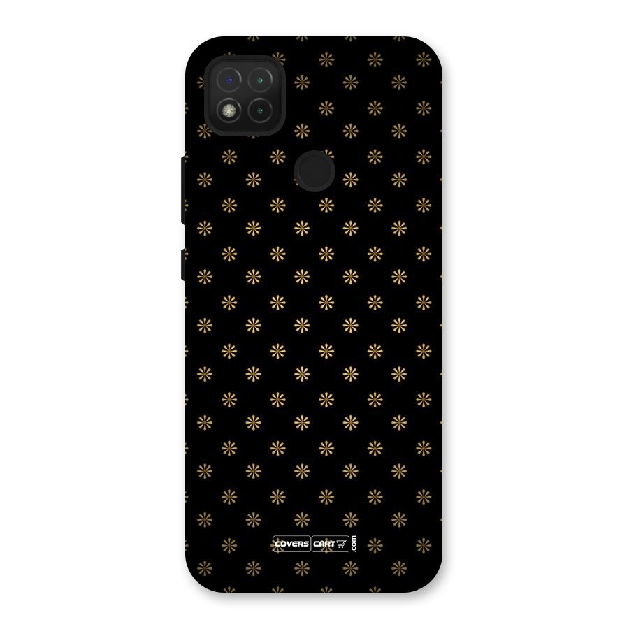 Golden Flowers Back Case for Redmi 9C