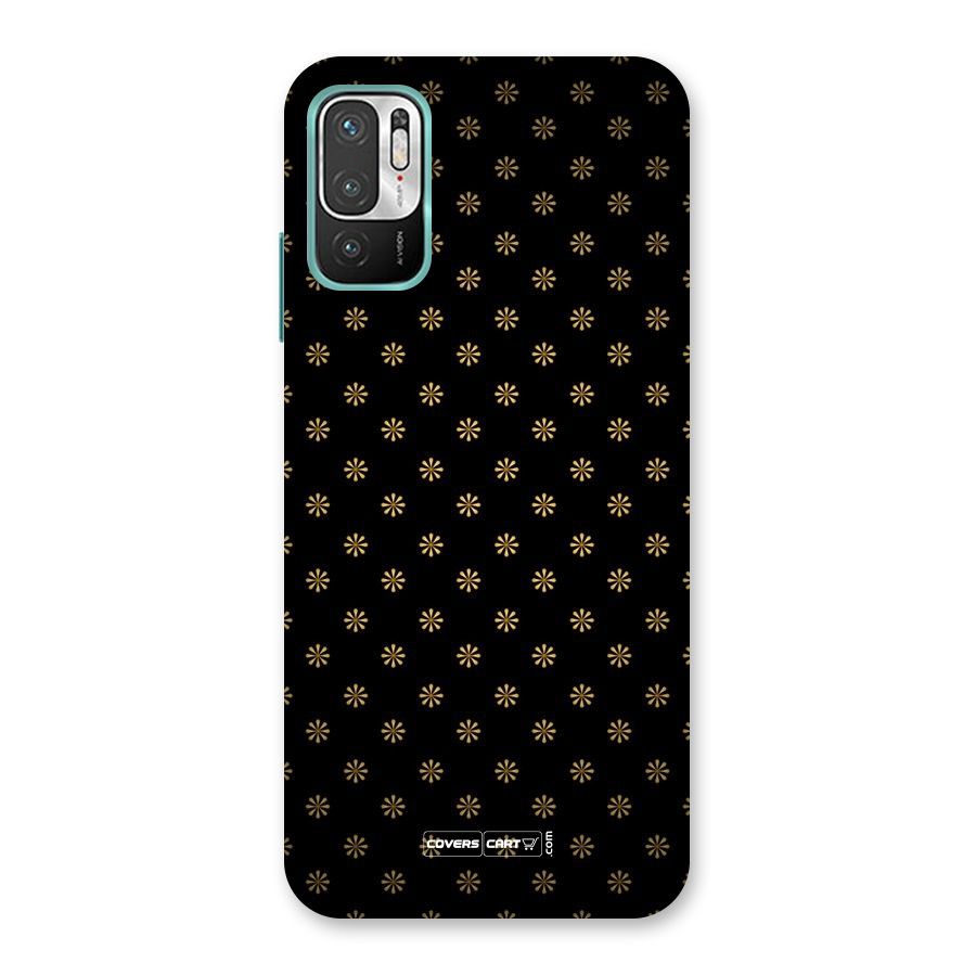 Golden Flowers Back Case for Redmi Note 10T 5G