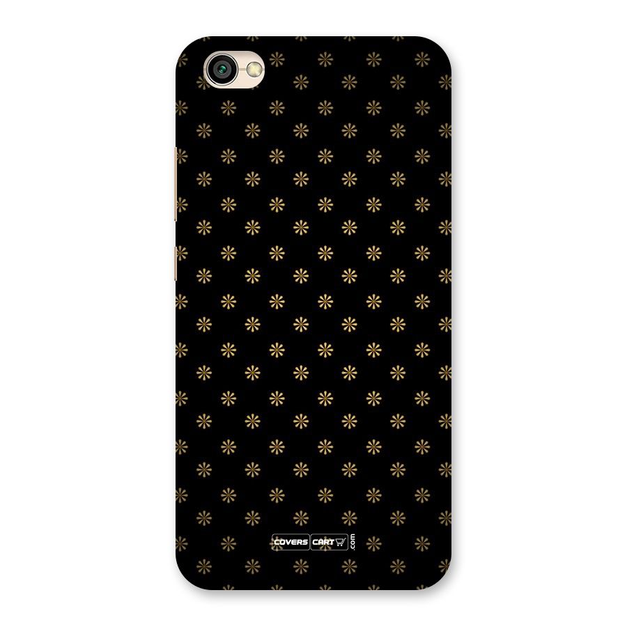 Golden Flowers Back Case for Redmi Y1 Lite